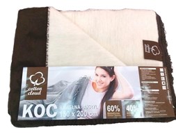 Koc bawełniano-akrylowy 150x200 wz. 0294-37