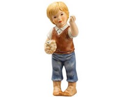 Figurka Chłopiec Franz rzeźbi 14cm Goebel 66-873-85-2