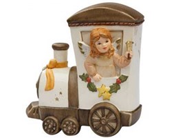 Figurka Aniołek w Lokomotywie 14cm Goebel 41-462-07-8