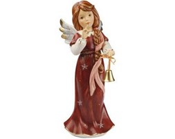 Figurka Anioł w czerwieni 31cm Goebel 41-455-29-6
