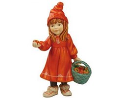 Figurka Britta with Apples 15cm Goebel 66-511-80-9
