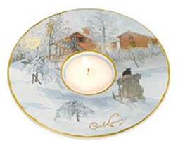 Świecznik Britta with Sledge 15cm Goebel 66-900-62-2