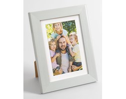 Foto ramka na zdjęcie z passepartout białym L25 Biały 21x30 cm