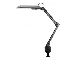 Lampa biurkowa ecostar czarna szwajcarskiej marki HANSA