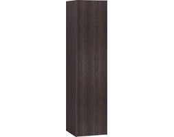 Regał wąski z drzwiami z płyty Hifi