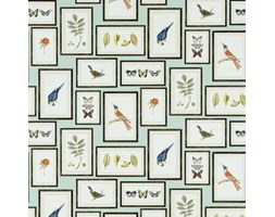 Tapeta Picture Gallery, Aqua Multi, Sanderson