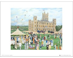 Pip Shuckburgh Highclere Castle - art print