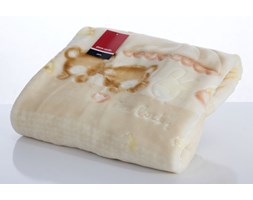 Koc akrylowy Pierre Cardin 80x110 Baby 1 Beżowy Eurofirany