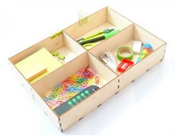 ECO Organizer do szuflady MOZA 4 przegródki
