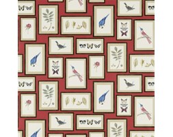 Tapeta Picture Gallery, Red Multi, Sanderson