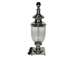 LAMPA STOJĄCA METAL SZKŁO