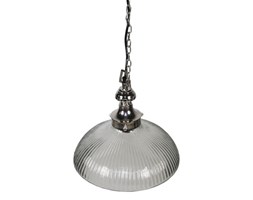 LAMPA WISZĄCA METAL SZKŁO