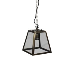 LAMPA WISZĄCA METAL SZKŁO