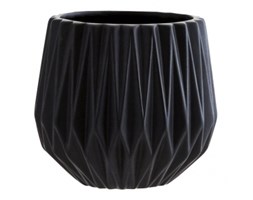 Doniczka 17 x 16 cm mat black Madam Stoltz