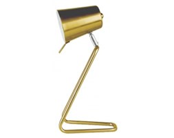 Lampa biurkowa Zet brass satin Leitmotiv