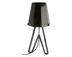 Lampa biurkowa Flow black Leitmotiv
