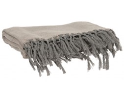 Koc / narzuta Weaved Raster grey Present Time