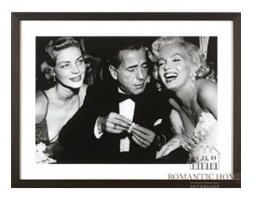 Obraz/zdjęcie Bacall, Bogart, Monroe