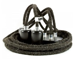 Woolamp Lampa skandynawska kable w oplocie wełnianym 3x2,5 m