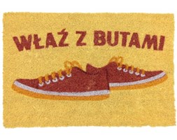 Wycieraczka Właź z butami!