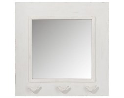 Drewniane lustro Shabby Chic