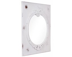 Lustro owalne z ornamentem w drewnianej ramie Anna