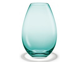 Wazon Cocoon Holmegaard niebieski 26 cm