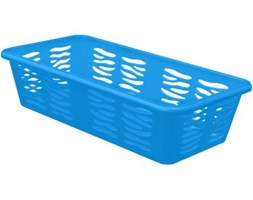 KOSZYK ZEBRA BŁĘKIT 20X10X5 CM