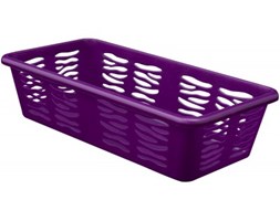 KOSZYK ZEBRA ŚLIWKA 20X10X5 CM