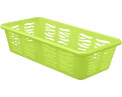 KOSZYK ZEBRA ZIELONY 20X10X5 CM
