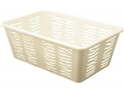 KOSZYK ZEBRA WANILIA 30X20X11 CM