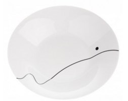 TALERZ OKRĄGŁY GŁĘBOKI 23CM FALA