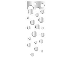 Lustro dekoracyjne WHEELS SET plexi DS-L73