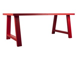 Blat stołu FRAMED 230X90 czerwony