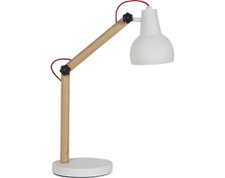 Lampa biurkowa STUDY biała