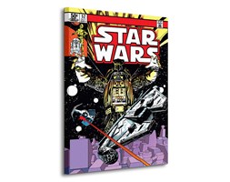 Gwiezdne Wojny Star Wars Space Chase Cover - obraz na płótnie