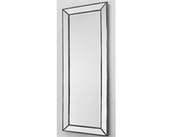 Ozdobne lustro kryształowe z lustrzaną ramą 60x160