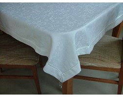 Obrus Luna Biały Elegance MT Sznurek Biały