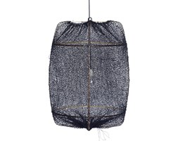 Ay illuminate Z1 Ø67cm - bambusowa lampa wisząca z ręcznie tkaną siatką z Sizalu
