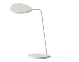 Muuto Leaf Lamp Led - biurkowa lampa w kolorze białym