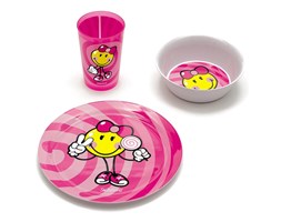 Zestaw naczyń dla dziewczynki Smiley Kid Zak! Designs kod: 6707-0391
