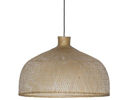 Ay illuminate Bamboo M1 Ø75cm - ażurowa lampa wisząca z bambusa w kolorze naturalnym