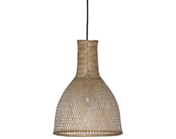 Ay illuminate Bamboo M3 Ø35cm to ażurowa lampa wisząca z bambusa w kolorze naturalnym