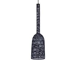 Ay illuminate Umut2 Ø30cm - czarna, rattanowa lampa wisząca