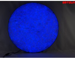 KINKIET z KRYSZTAŁÓW SOLI średnica 30 cm LED RGB z PILOTEM SK88