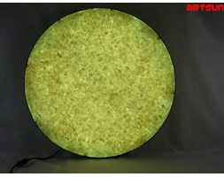 KINKIET z KRYSZTAŁÓW SOLI średnica 40 cm LED RGB z PILOTEM SK87