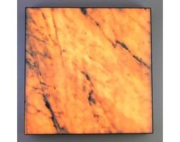 KINKIET z MARMURU 40x40 cm LED RGB z PILOTEM MK78