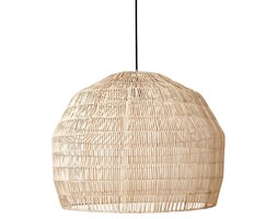Ay illuminate Nama3 Ø72cm - naturalna, rattanowa lampa wisząca