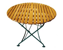 Stół ogrodowy okrągły (śr. 110 cm) CHELSEA