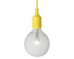 E27 LED Muuto żółta silikonowa lampa sufitowa typu żarówka